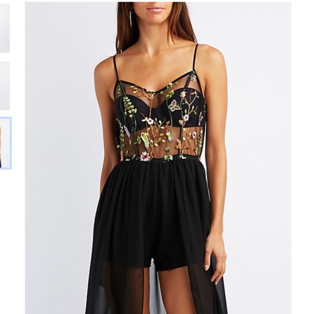 Gorgeous Embroidered Maxi Romper